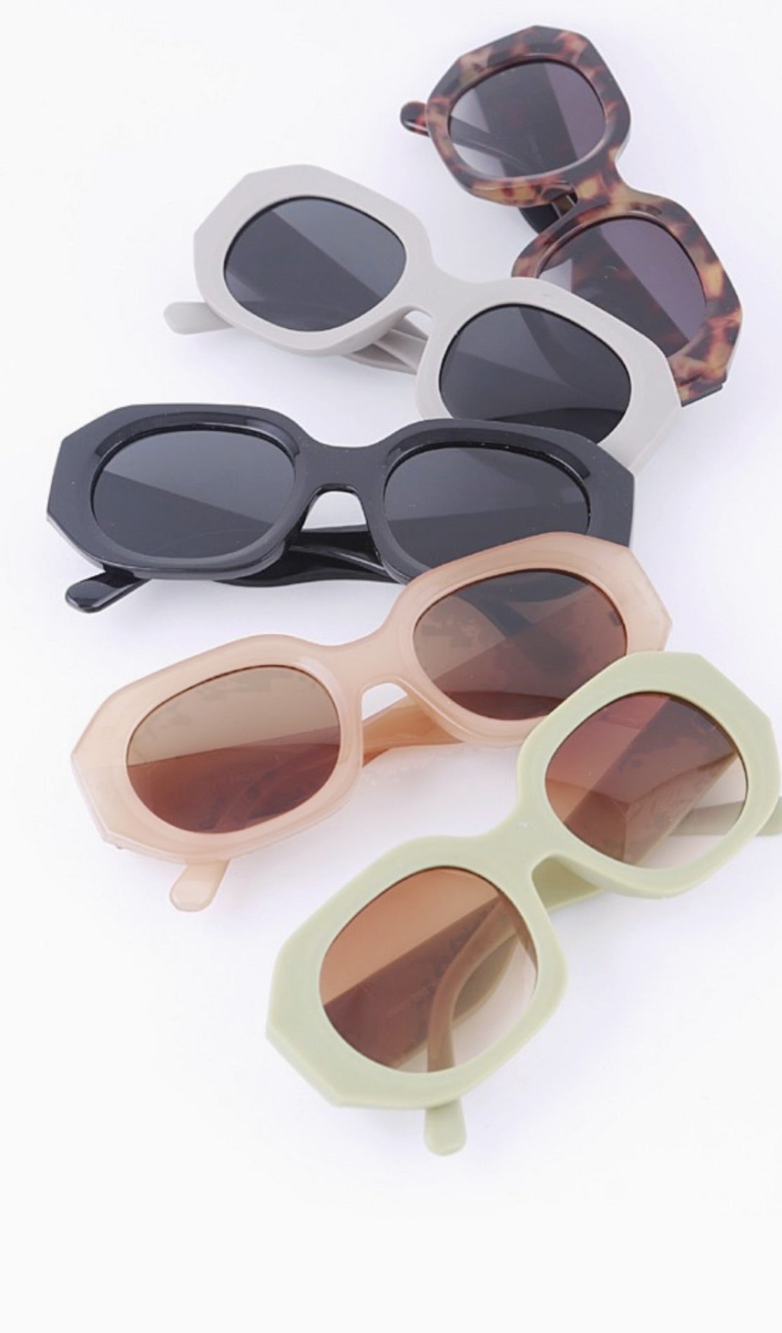 Oversize Retro Sunglasses