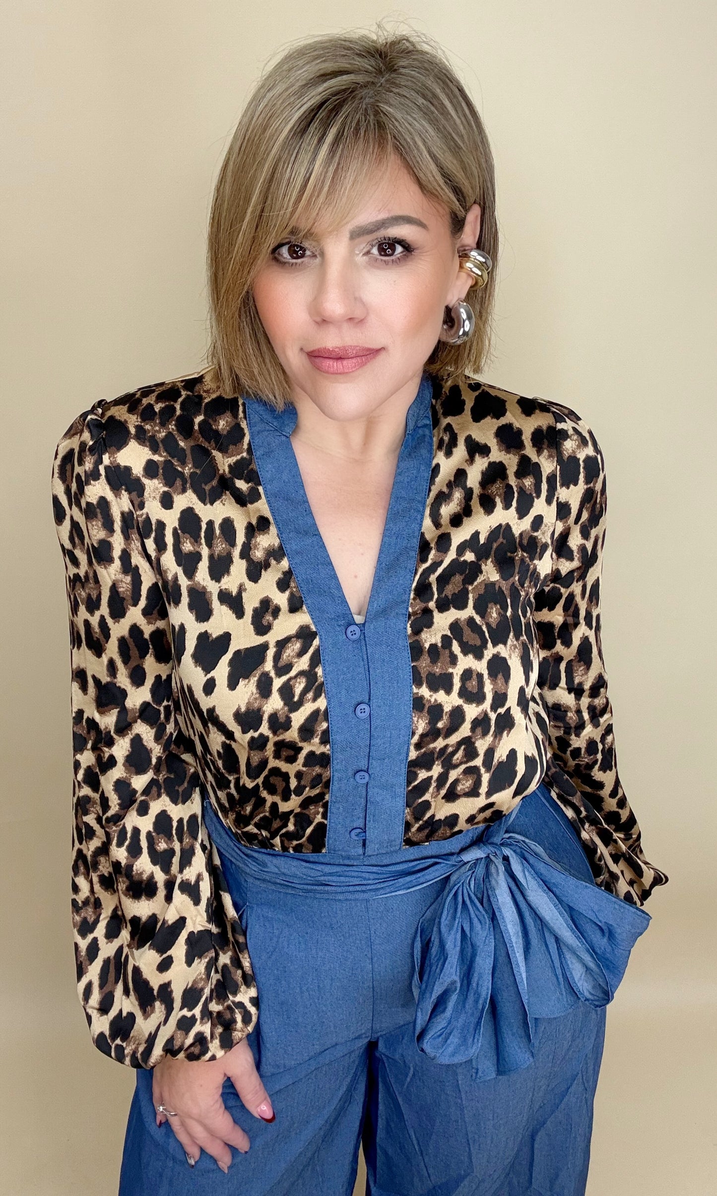 Winona Animal Print Jumpsuit