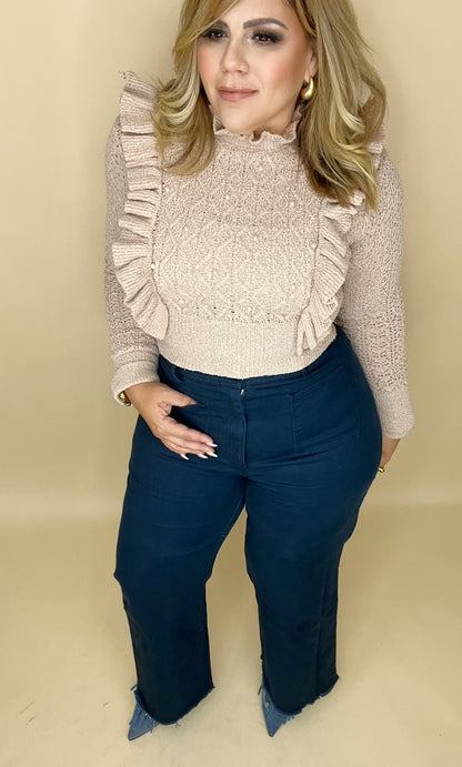 Mabel Sweater Top  lo