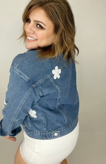 *BACK IN STOCK*Daisy Denim Jacket