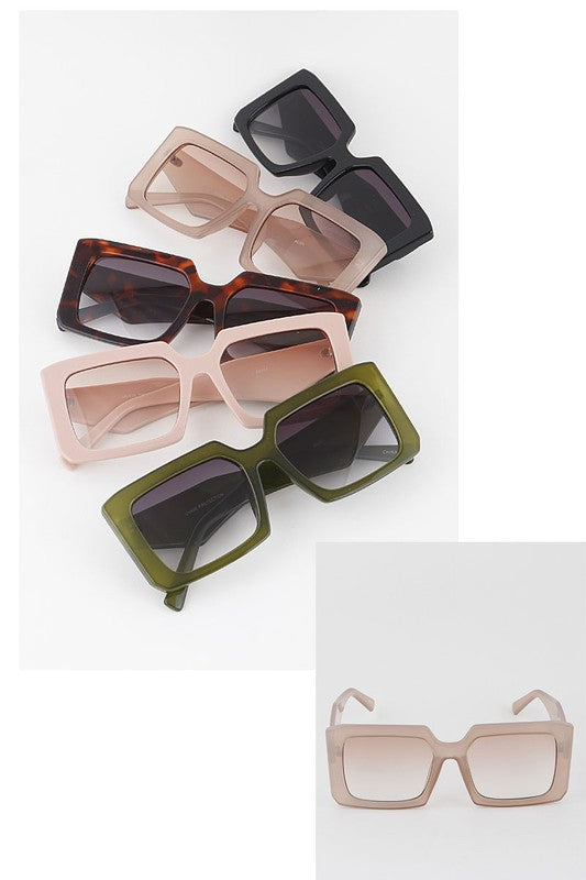 Bulky Square Sunglasses