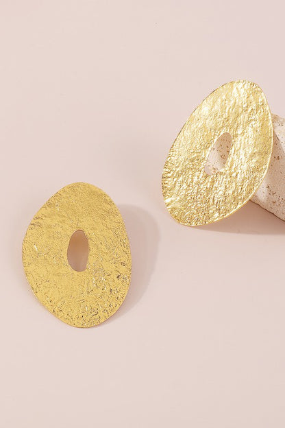 Gold Statement Earring