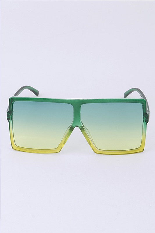 Oversize Square Sunglasses Multicolors