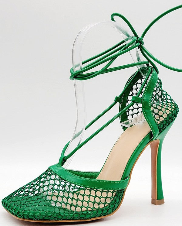 Pin by Fiorella Gonzenbach on Green | Stiletto heels, Emerald shoes, Green  heels